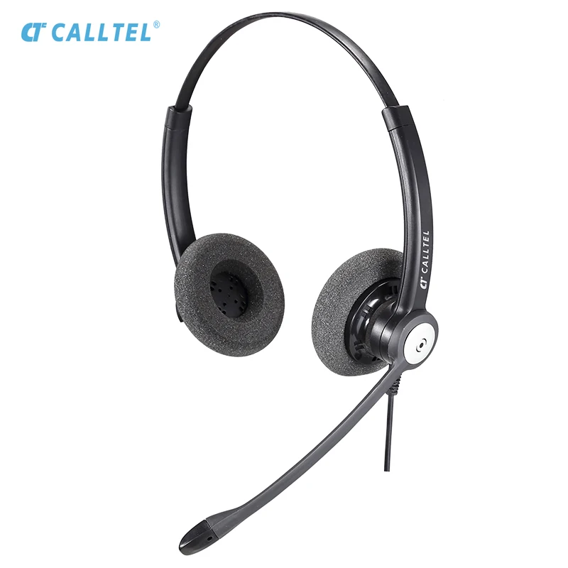 
Professional Office Headset With Noise Cancelling Microphone Binaural 