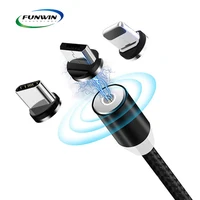 

3 in 1 3A Mobile Phone Charging USB Magnetic Multi Charger Cable