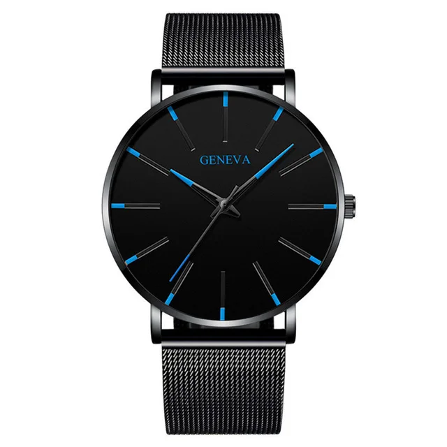 

Elegant Simple Style Men Luxury Watch Geneva Men Ultra Thin Watch