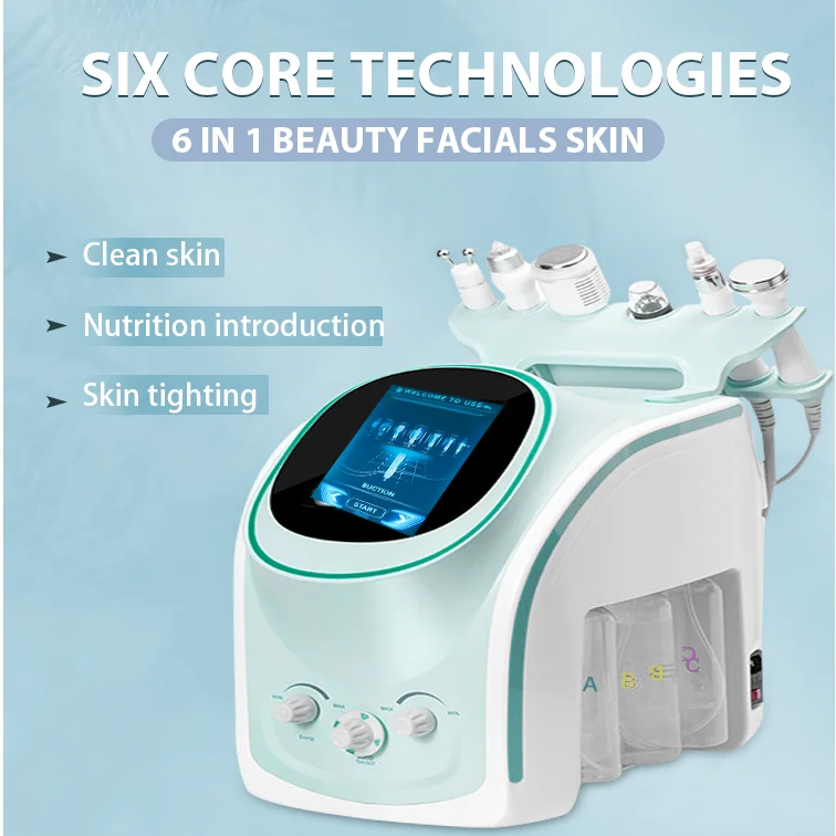 

New arrival professional oxygen facial cleaning skin replenishment hydro jet facial beauty machine