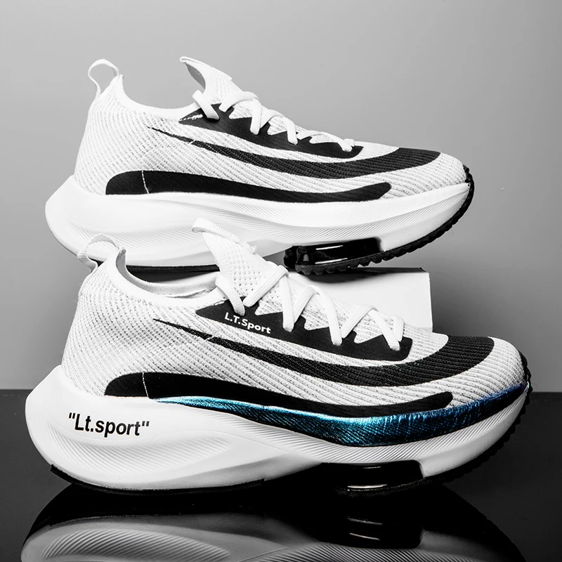 oem女士透气飞行鞋男士户外跑步鞋轻便男士运动鞋