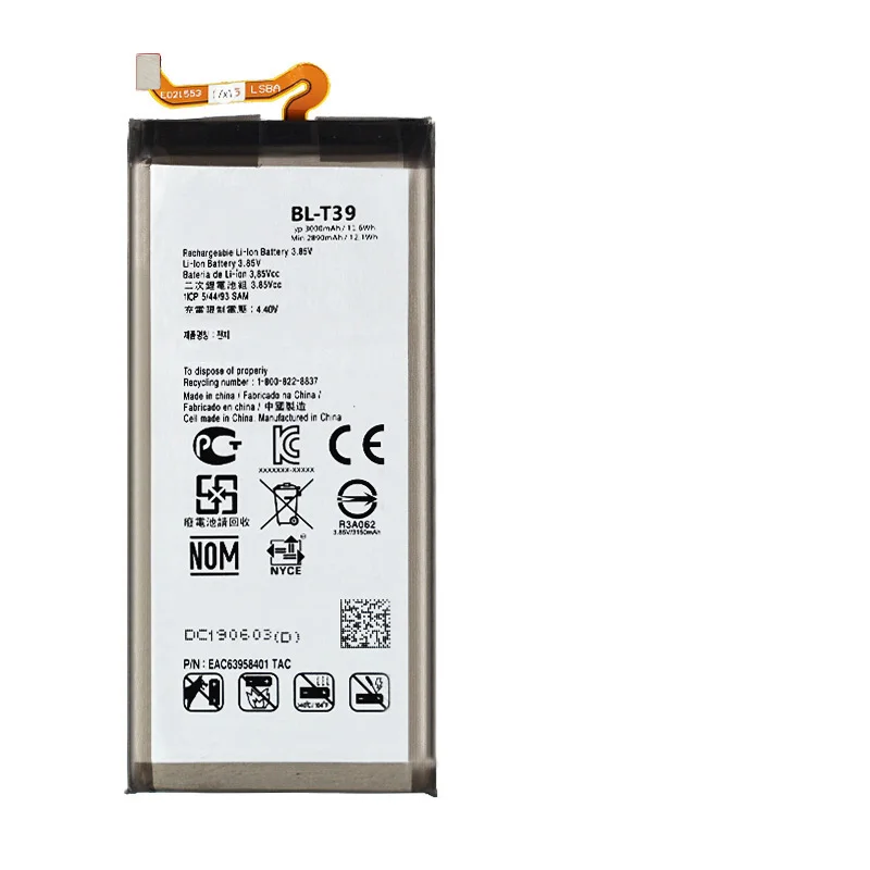 

Replacement 1000mAh KE998 KM990 KU990 CU920 KC910 KE990 Battery For LG BL-T39