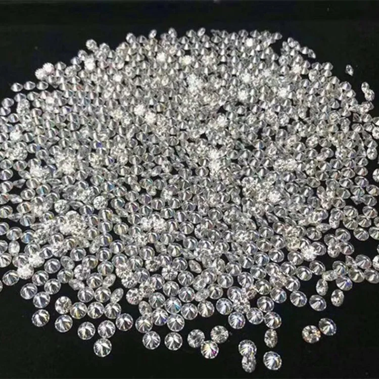 

Wholesale 0.8mm-2.8mm Round Brilliant Cut DEF GH Color VVS clarity Loose Moissanite synthetic moissanite diamond