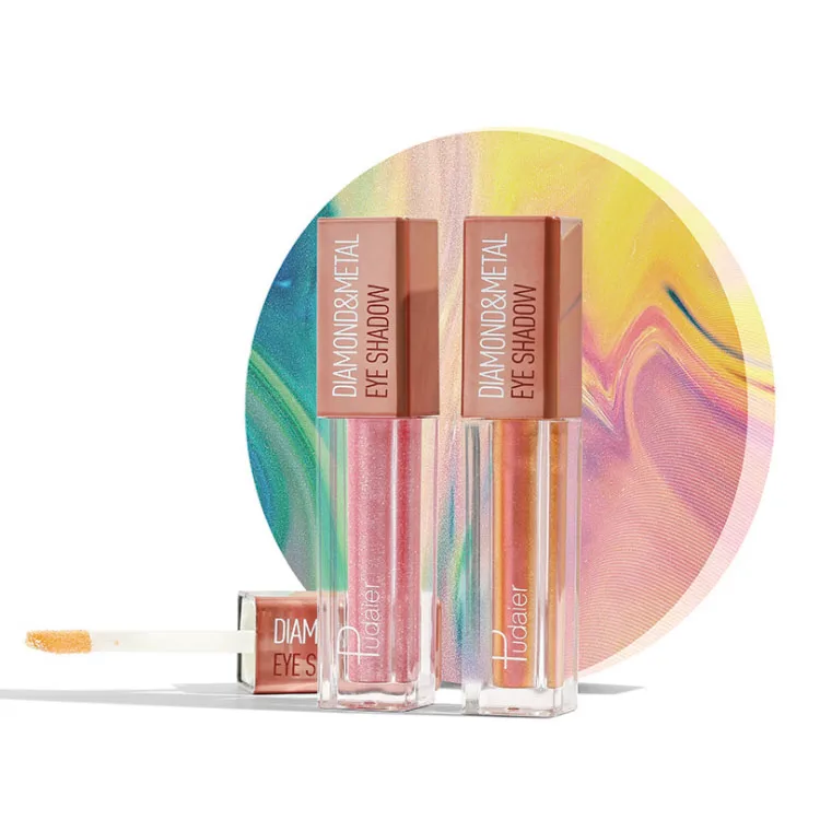 

Wholesale 12 Colors Glitter Diamond Waterproof Shiny Eyeshadow