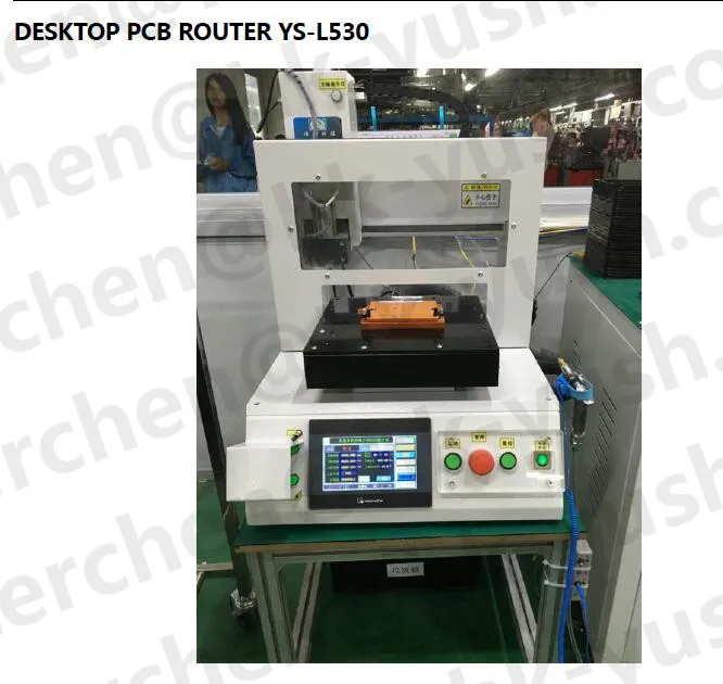 YSV-3A SMT Desktop high speed spindle Programming mode PCB LED Board Cutting Router