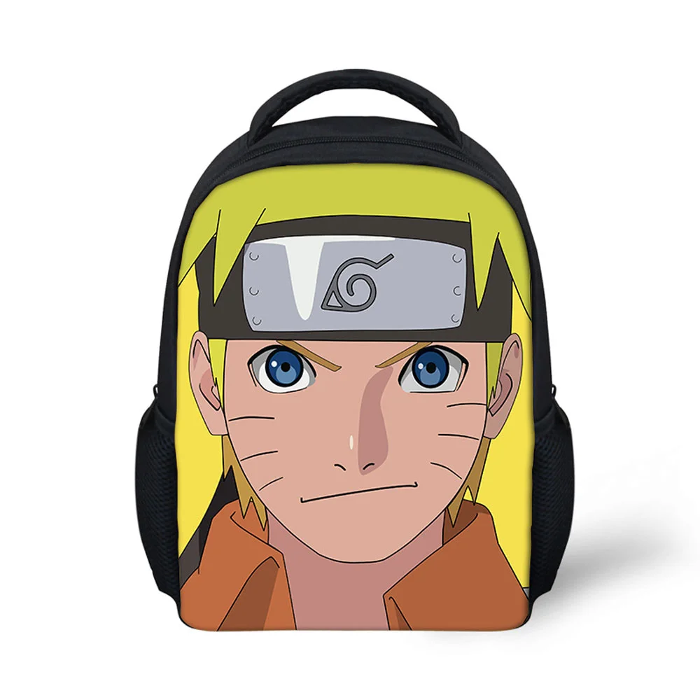 

2021 custom Naruto Sasuke backpack purse waterproof wholesale new design child school bag kids bags for girls boys student