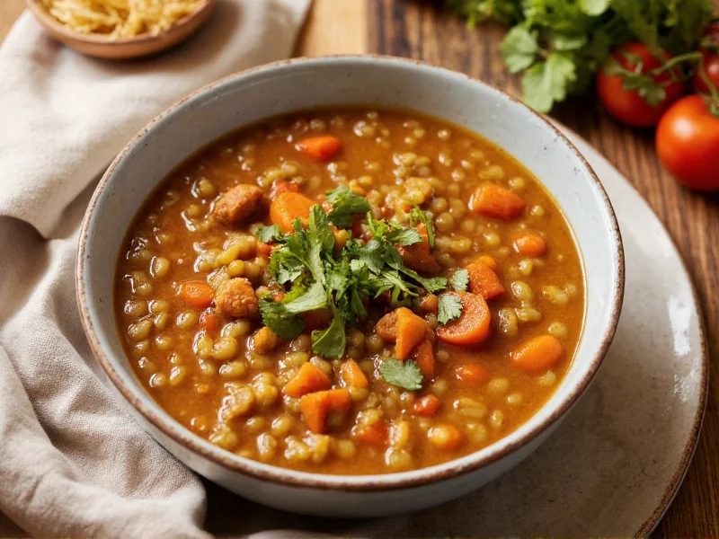 Traditional Lentil Soup Recipe: Authentic Step-by-Step Guide