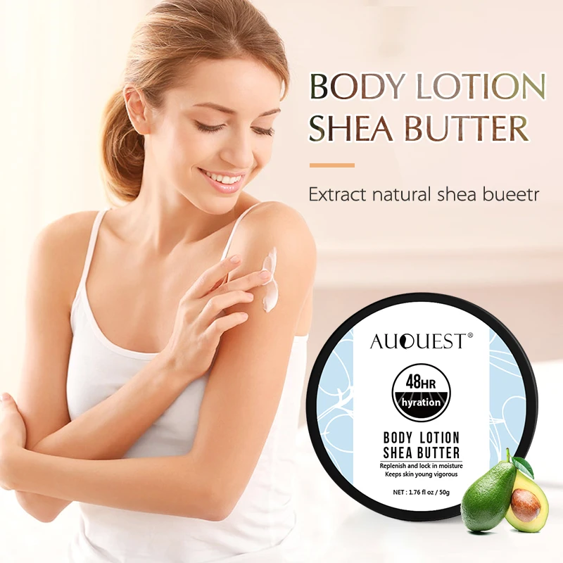 

Private Label Skin Care Whitening natural shea butter Body Lotion Body Butter 100% Pure Shea Body Butter best quality top sell