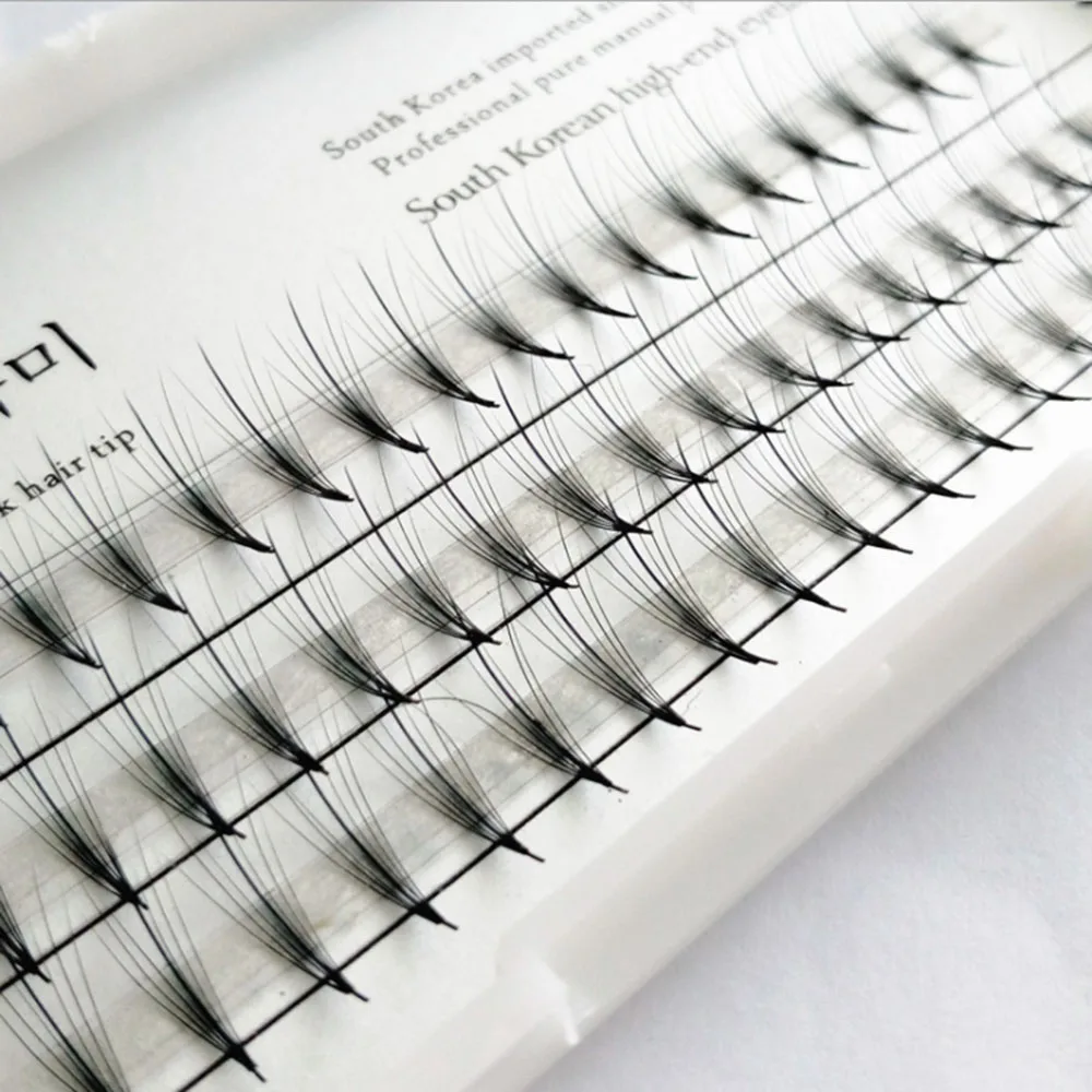 

3D Volume Eyelashes Extension 100% Handmade Individual Lashes Individual Private Label