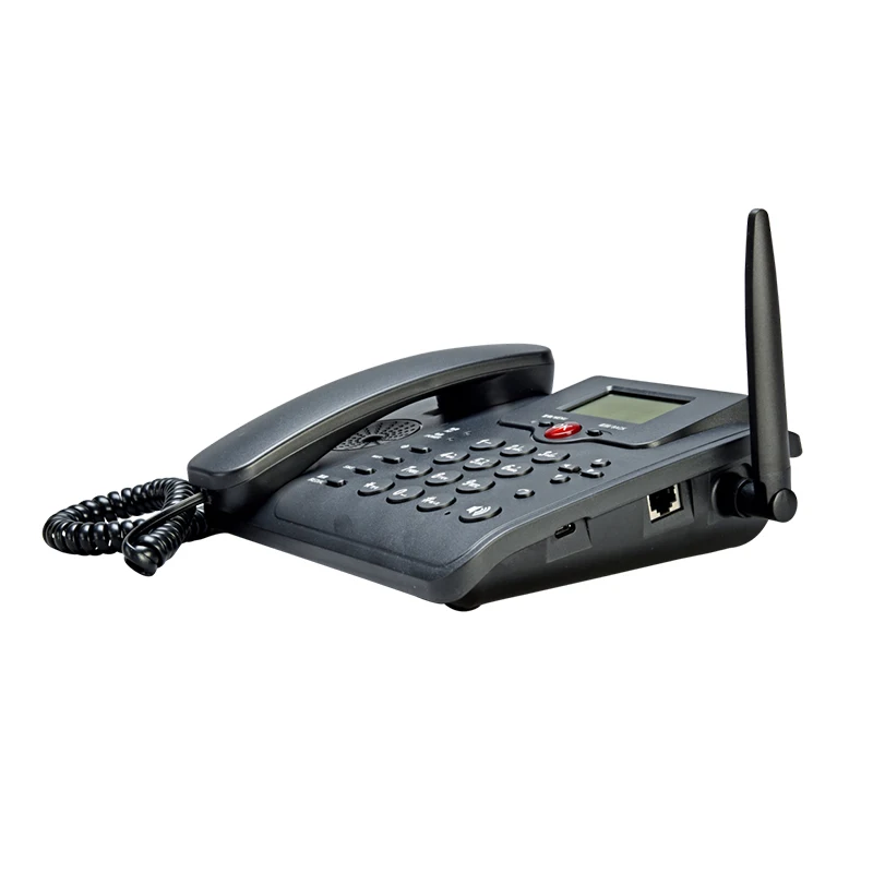 
4G VOLTE LTE UMTS WCDMA GSM SIM card fixed wireless desktop phone with WiFi hotspot cordless phone fwp 