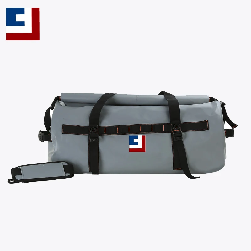 

Outdoor 50L pvc waterproof custom logo travel duffel bag, Customized color