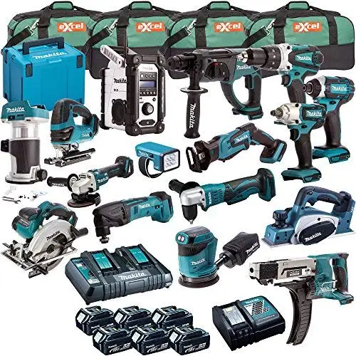 
Authentic Makitas LXT1500 18-Volt LXT Lithium-Ion Cordless 15-Piece Combo Kit / for sale 