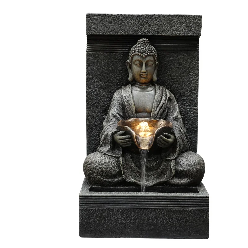 

classic sitting buddha statue water fountain for indoor and outdoor decoration