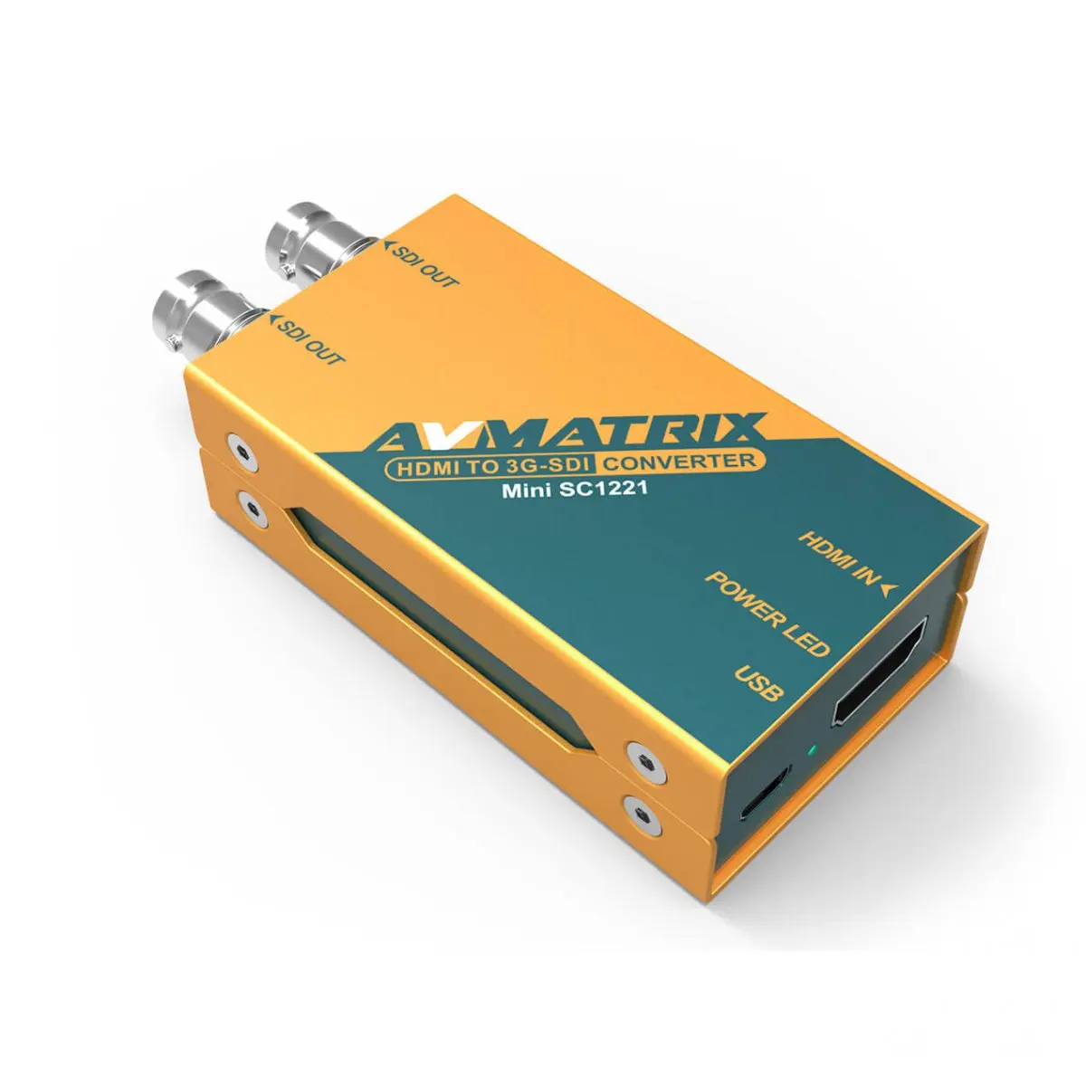 

AVMATRIX Mini SC1221 Pocket-Size Broadcast Converter HDMI to Dual SDI Signal