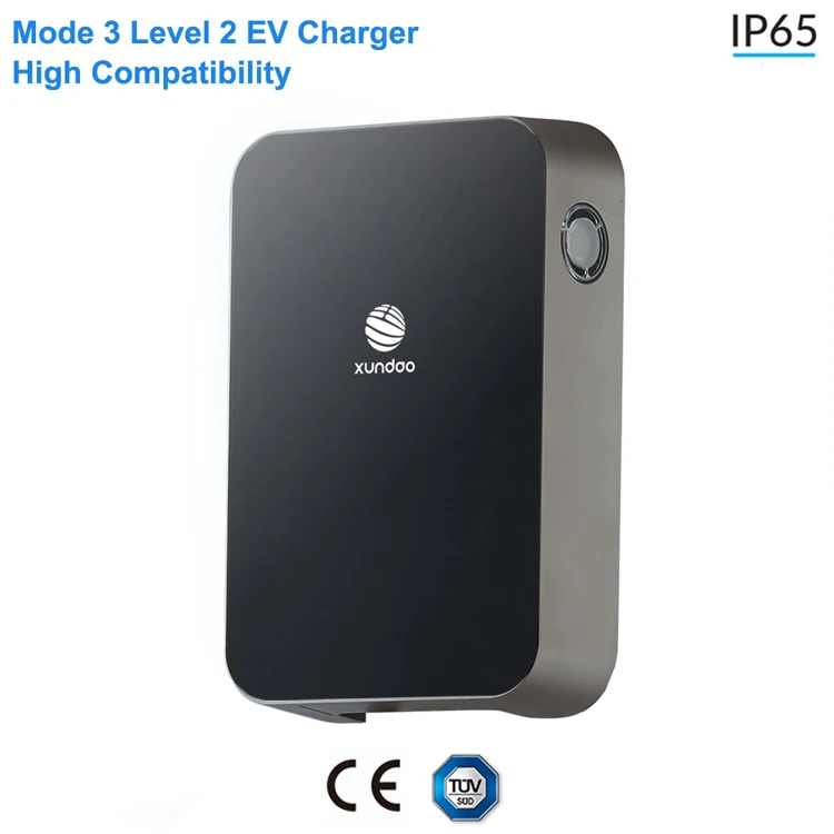 
Xundao Factory Direct Hot Sale AC EV Charger 7kW 32A Electric Car Charging Station 