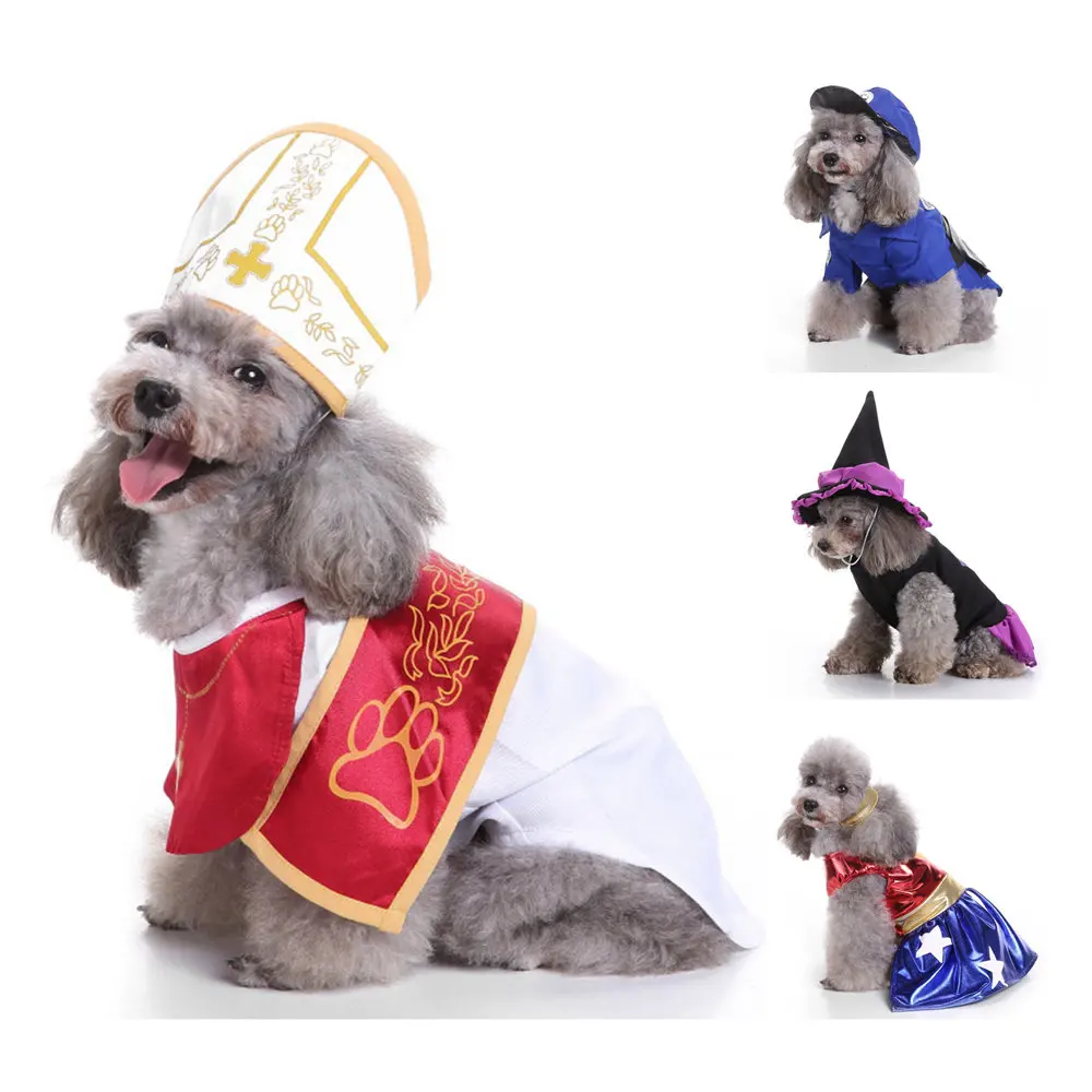 

Wholesale Funny Pet Cosplay Halloween Costume Dog Costumes