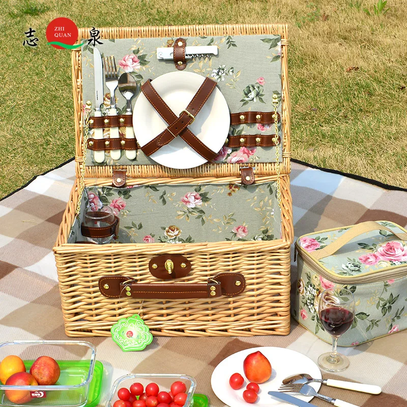 

Picnic Baskets For Sale Woven With Board Modern White Picnic Basket, Customized