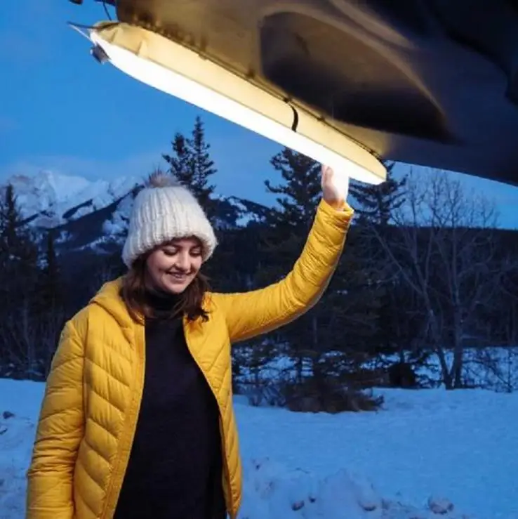 

New Arrival USB Powered Inflatable Folding Camping Light Tent Light Outdoor Lamp Camping Practical Mini LED Camp Lantern