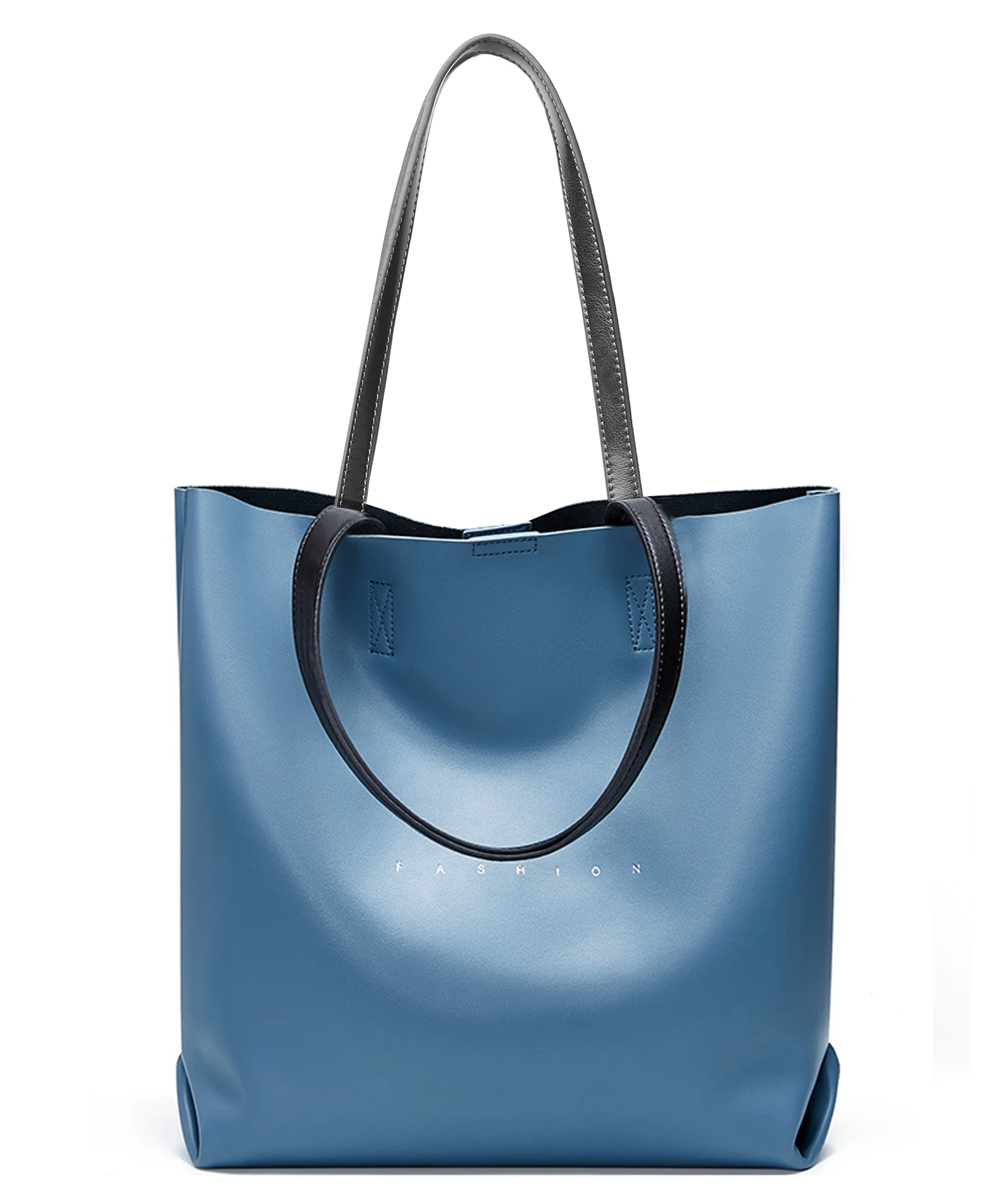 

2021 High quality wholesale office korean custom PERSONALIZED black tote bag purses geunine leather handbags