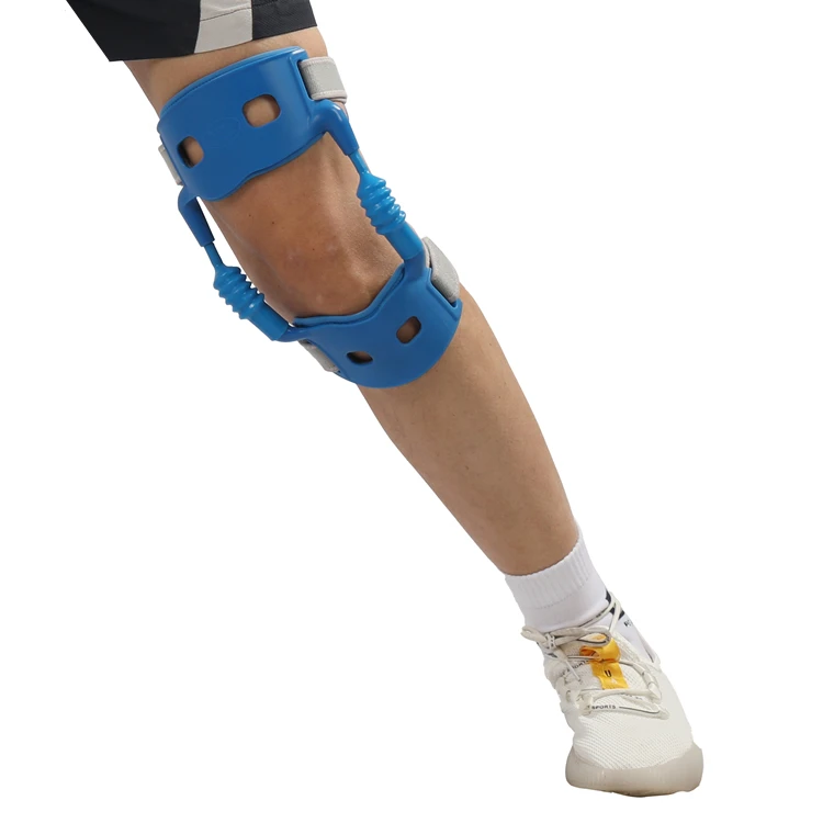 

Reduces pressure knee assist device high rebound knee support brace, Blue/gray/skin color/pink