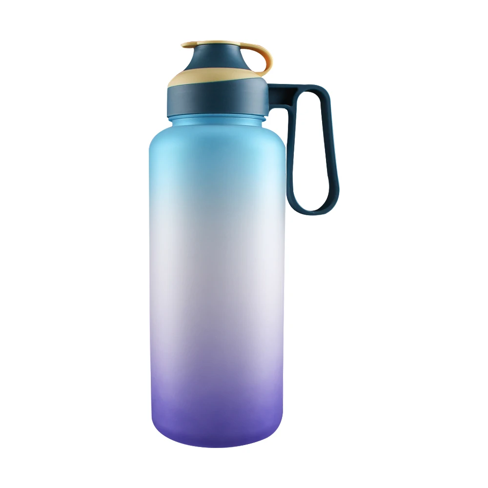 

1000ml custom logo wholesale factory plastic colorful water drink bottle with rope, As photo or customized