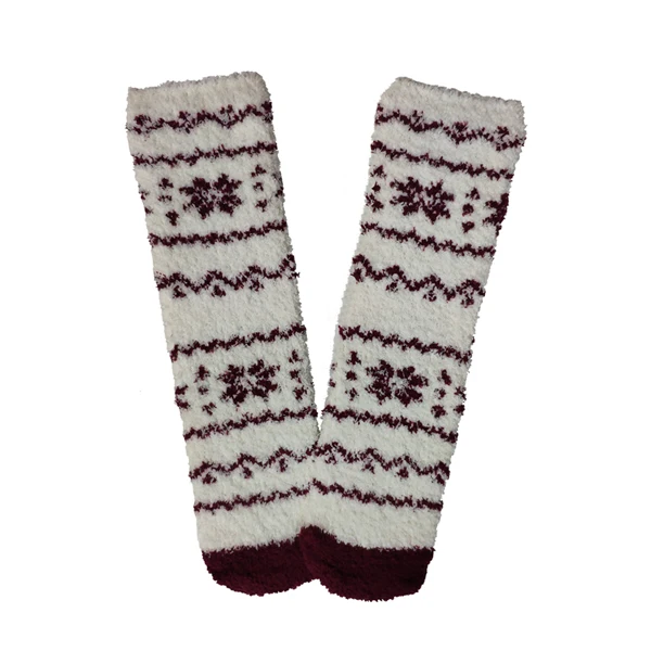 

Women's Warm Fuzzy Fluffy Cozy Christmas Gift Home Slipper Socks