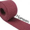 China Manufactory polyethylene pe polypropylene rope polyester webbing manufacturers pink