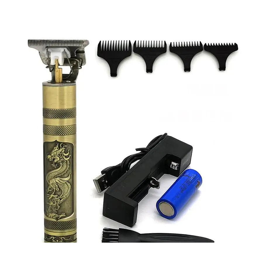 

Hair Trimmers Rechargeable Electric Barbershop Hair Clipper Cordless 0Mm T-Blade Baldheaded Outliner Finishing Cutttting Tools