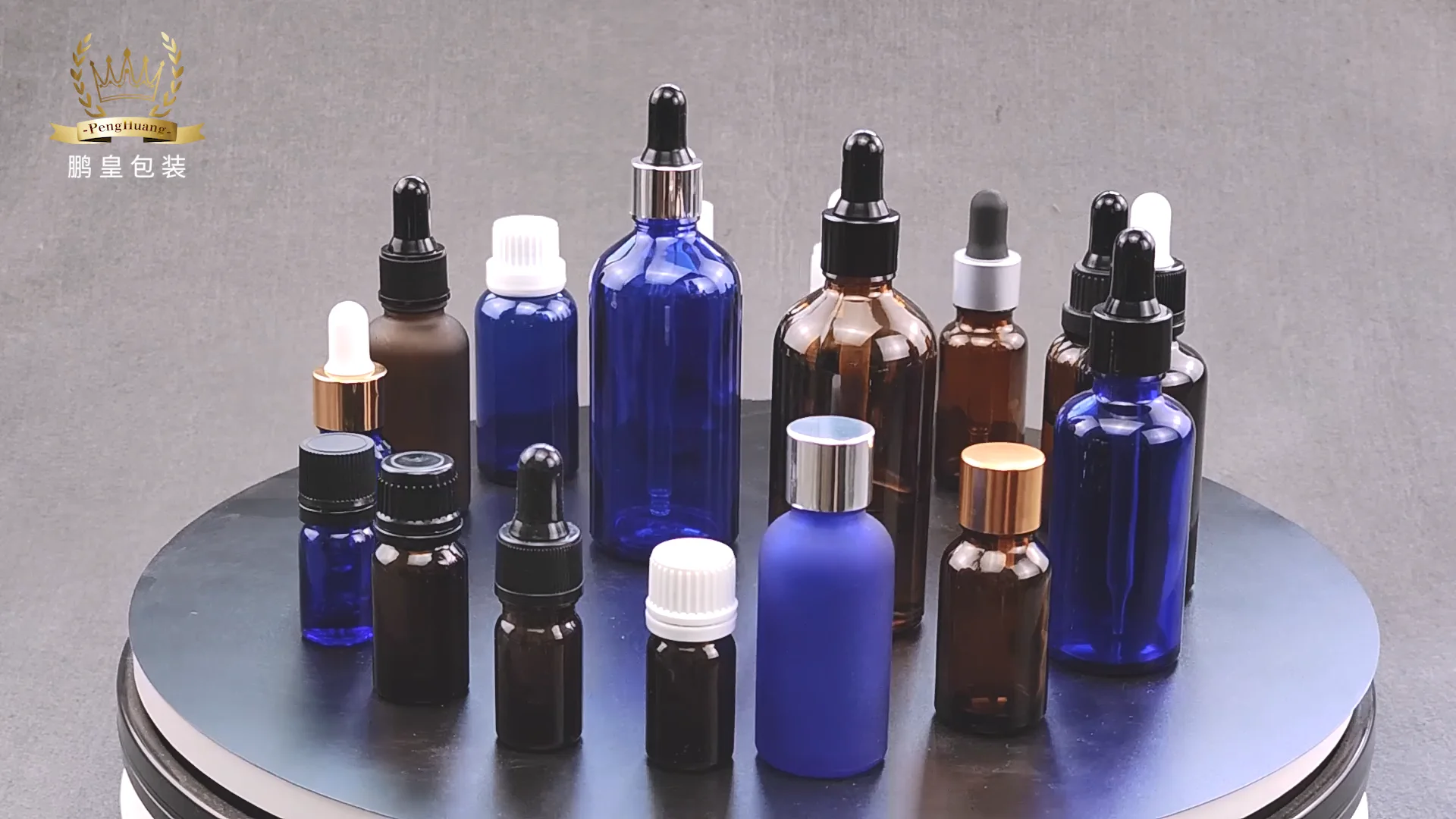 Luxury Ceramic Essential Oil Cosmetic Bottle 5ml 10ml 20ml 30ml 50ml