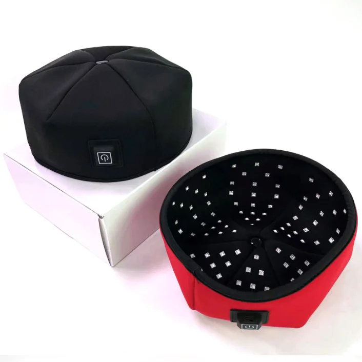 

2022 Hair Regrow Machine Home Use Red Blue Hat Led Full Scalp Treatment Therapy Cap For Hair Loss Laser Cap Hair Growth