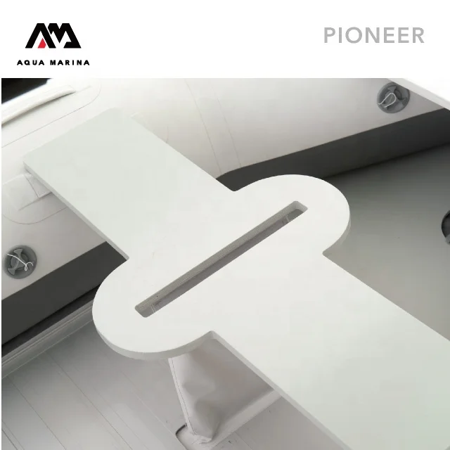 
Pioneer OP Inflatable Sailing Dinghy Sailboat Rowing Boat with Aluminum Floor 