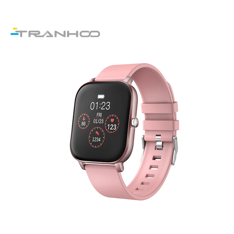 

2020 smartwatch 1.4 inch full touch ip67 waterproof Heart Rate blood oxygen blood pressure watch P8 smart watch