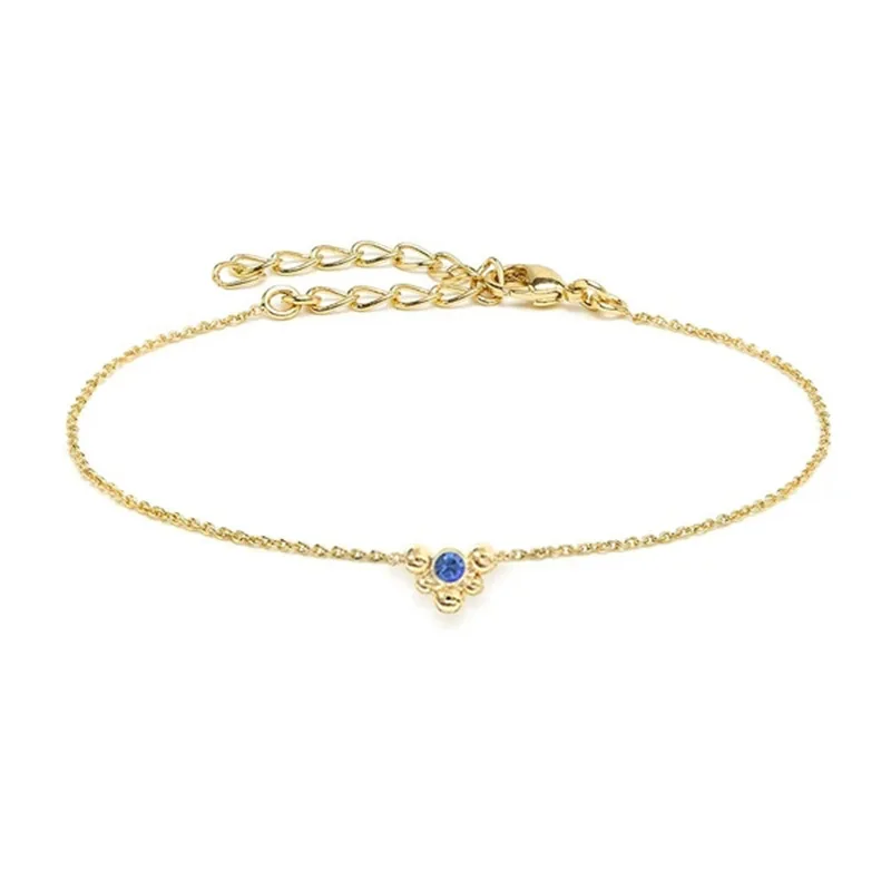 

Minimalist summer jewelry 925 sterling silver gold plated bohemian bracelets women