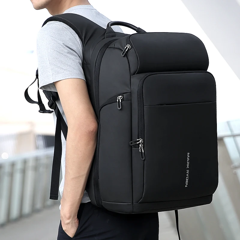 

Mark Ryden 2021 wholesale black travel bag men laptop backpack