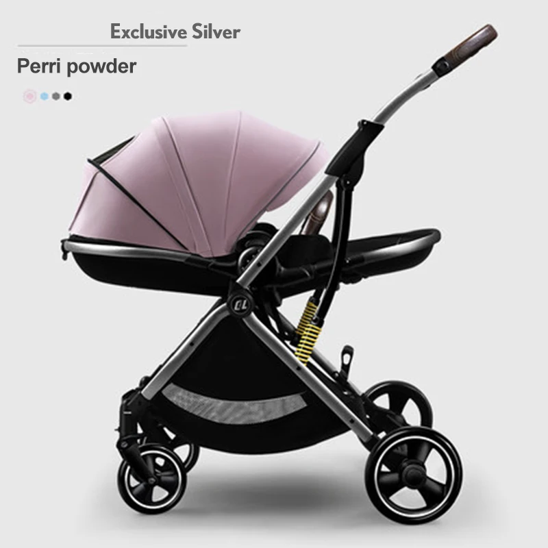 

Foldable Umbrella Baby Stroller Portable Light Weight Kinderwagen Pram Reverse Seat Unit Suitable For Newborn Baby