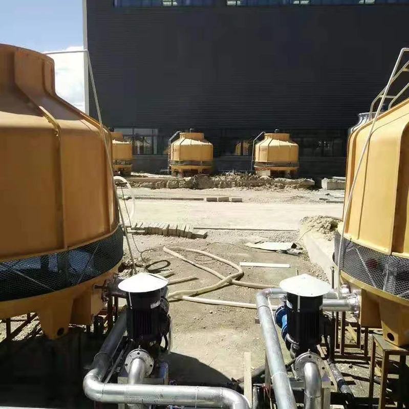 
20ton Energy Saving Steel Structure Frame Water Cooling Tower 