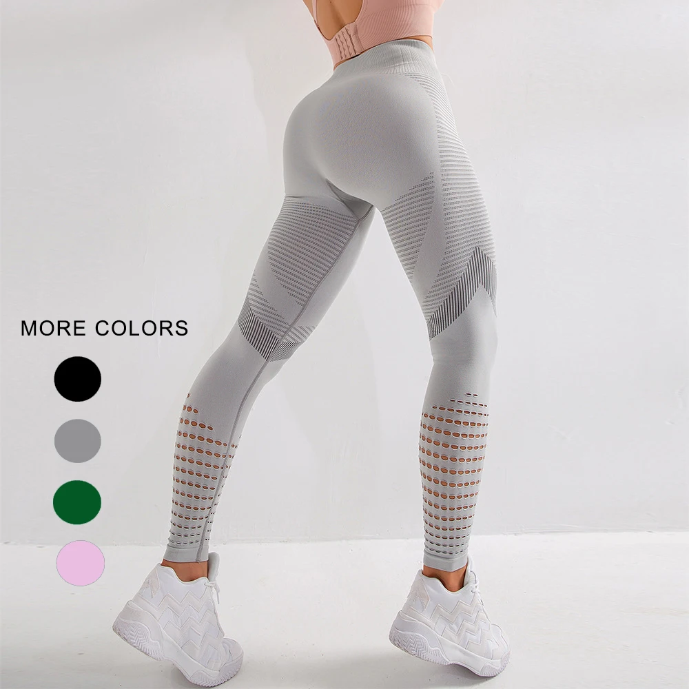 2020 New Arrival High Waist Sport Fitness Seamless Activewear Girls Leggings ,Gym Women Fitness Mesh Yoga Pants