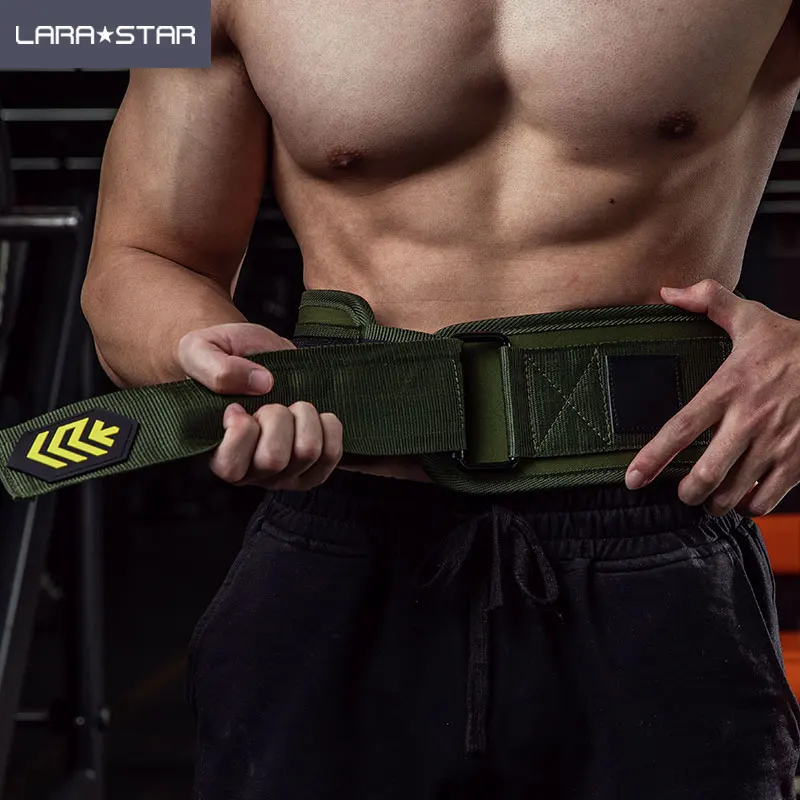WS6080 Army Green Premium EVA Weight Lifting Belt Wholesale Neoprene Weightlifting Strap