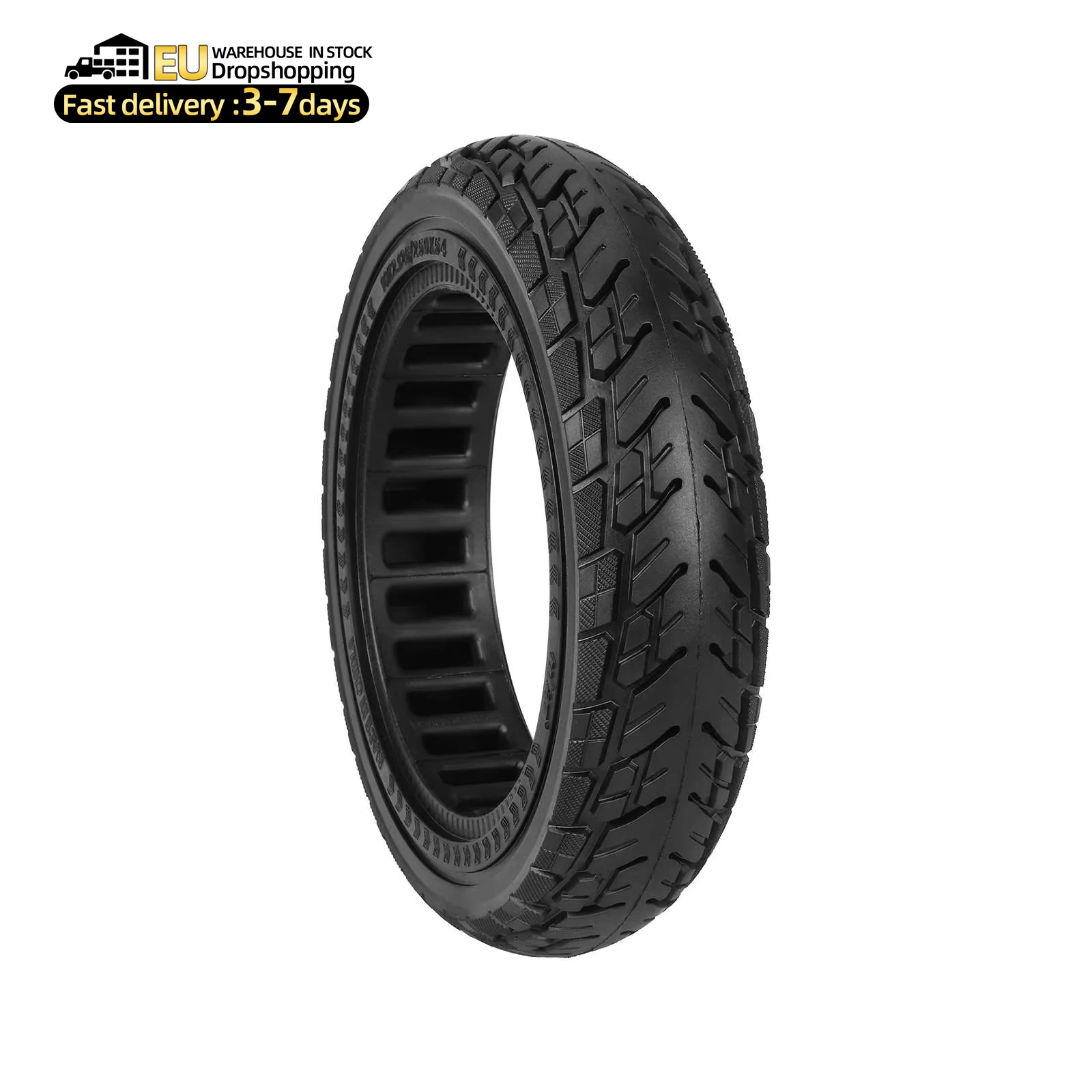 Eu Stock Ulip 250*54 Off-Road Solid 10 Inch Tire for Xiaomi 4 Electric Scooter Xiaomi 4 and F20F25F30F40 Tire Wheel Tyre Parts