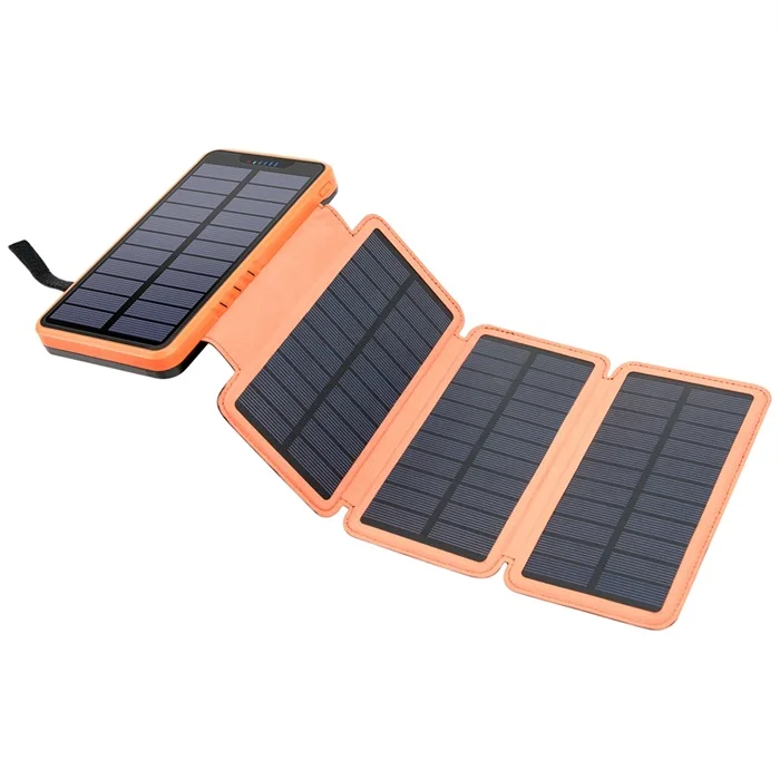 

The Hottest Selling 6w Outdoor Use Foldable Solar Panel with Built-in 20000mah Battery for Phone Charge