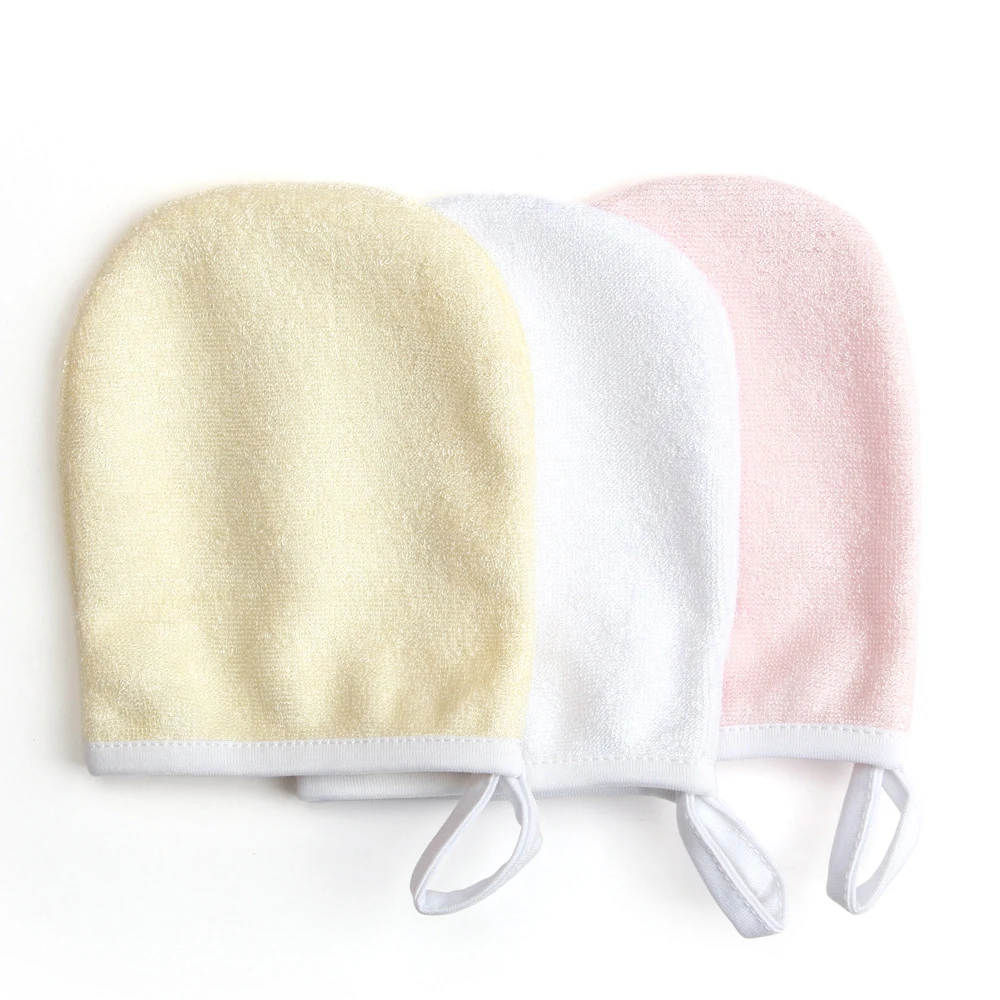 

Beaumaker 2021 Amazon Hot Selling Cotton Remover Makeup Towel Pull Gloves Water Face Cleansing Sponge female beauty accessories