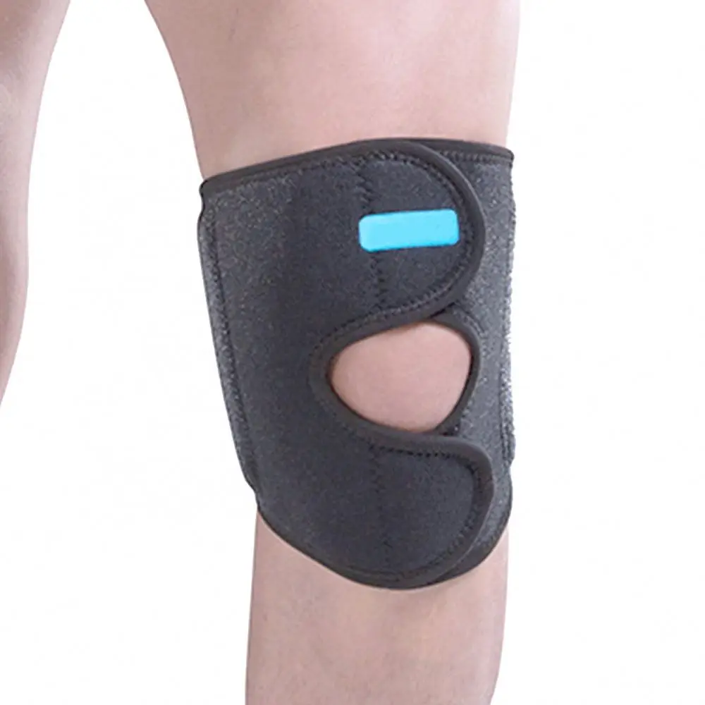 

Knee Brace Polycentric Hinges Professional Sports Safety Knee Support Black Knee Pad Guard