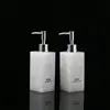OEM white jade resin toilet accessories Soap Pump Dispenser