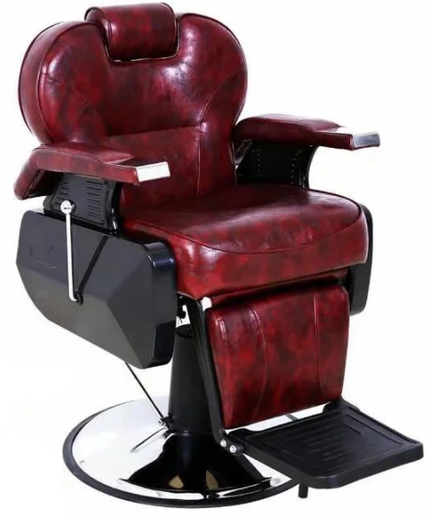 
Free shipping for district 6 area from US within 24hours 2019 Black barber chairs all purpose reclining barber chairs 