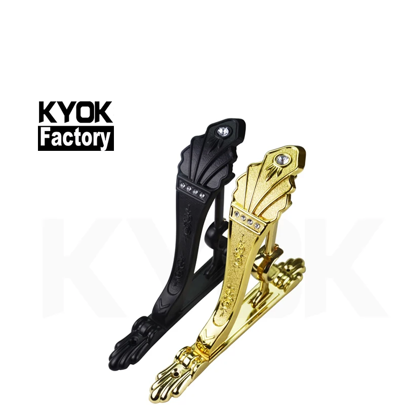 

KYOK Curtain rod acessoreis double curtain rod support new design double curtain rod holder D910, Ab/ac/mn/bp/mp/bk or customized