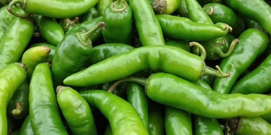 Traditional Mexican table spread featuring serrano peppers