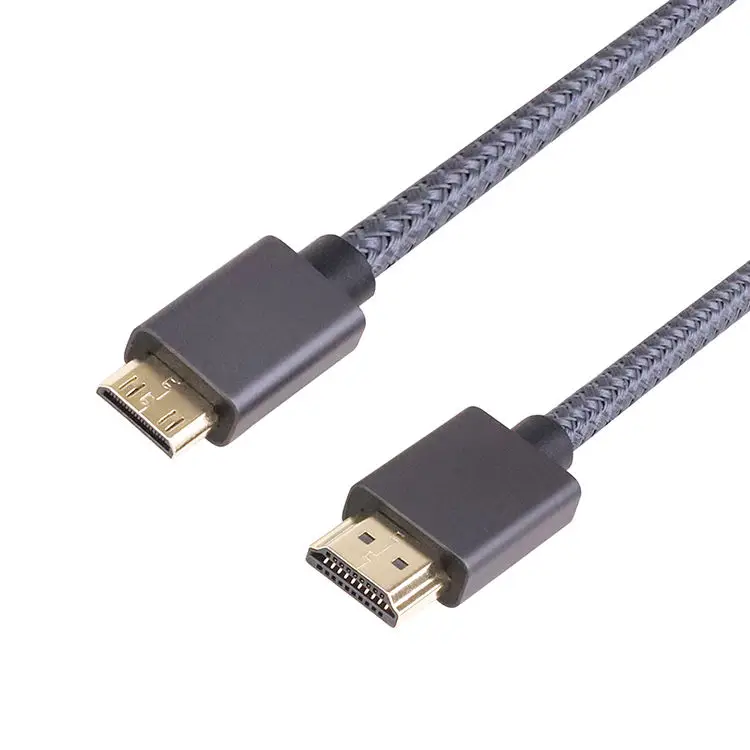 

UNIEAN 1.4V 2.0V Mini Hdmi Cable Male to Male High Definition Mini Hdmi to Hdmi Adapter