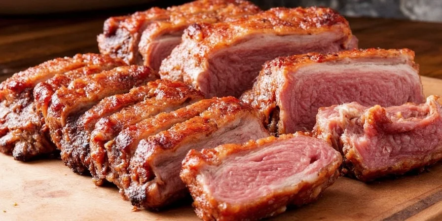 Seasoned ribs ready to cook