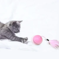 

led USB Rechargeable Automatic 360 Degree Rotating smart pet electric ball