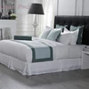 Single Hotel Bed Linen Set With 2 Pillowcase Luxury Bedding Comforter 100% Cotton Strong Wash Fabric